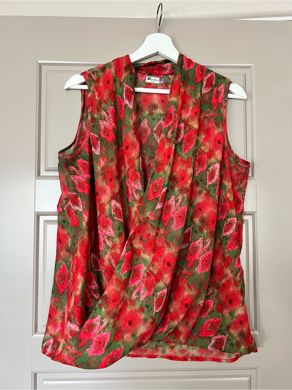 Kut from the Kloth Amelie Sleeveless Wrap Top